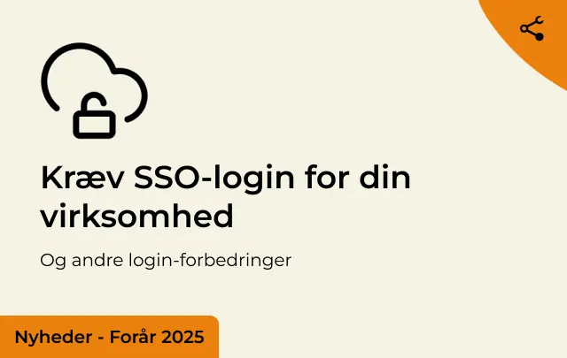 Håndhæv SSO-login for din virksomhed